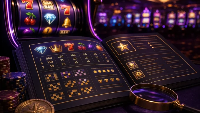 How to Read a Slot's Paytable Before You Spin: The Four Things Pros Always Check First